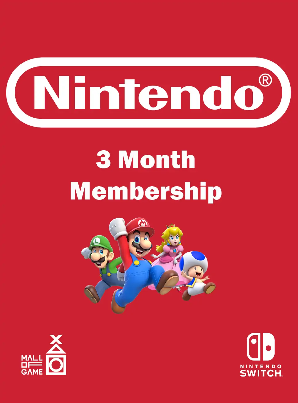 Nintendo eShop 3 Month Membership